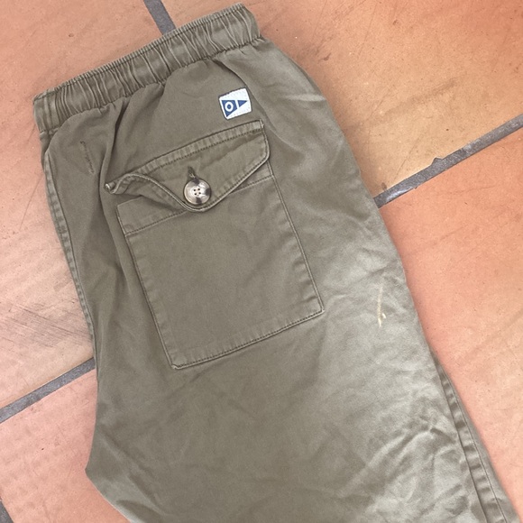 Mollusk Surf Shop Jeffrey Pants - Faded Mash Green, size M - Picture 2 of 5
